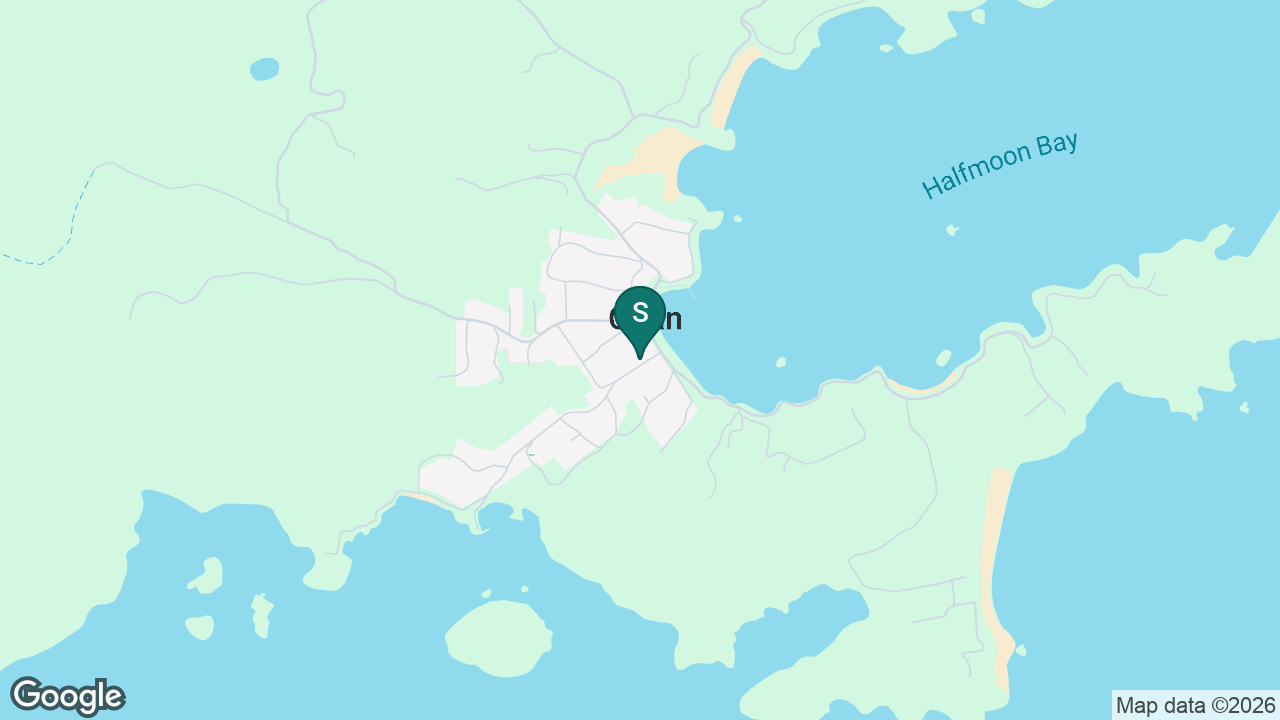 Halfmoon Bay School static school zone map