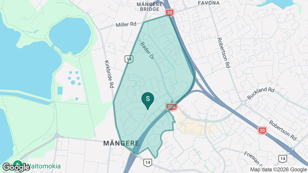 Viscount School static school zone map