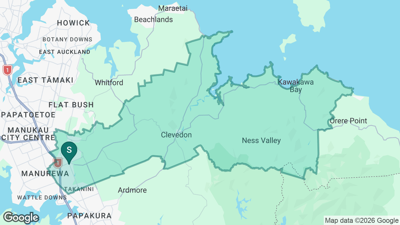 Alfriston College static school zone map
