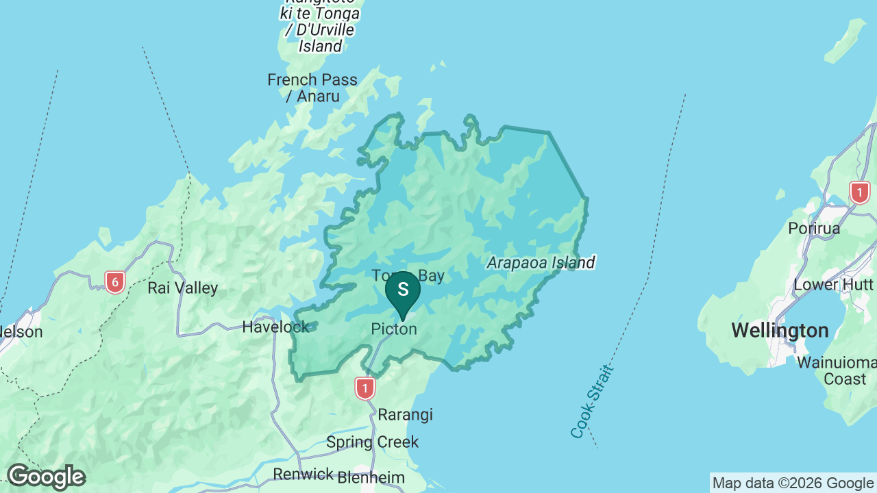 Queen Charlotte College static school zone map