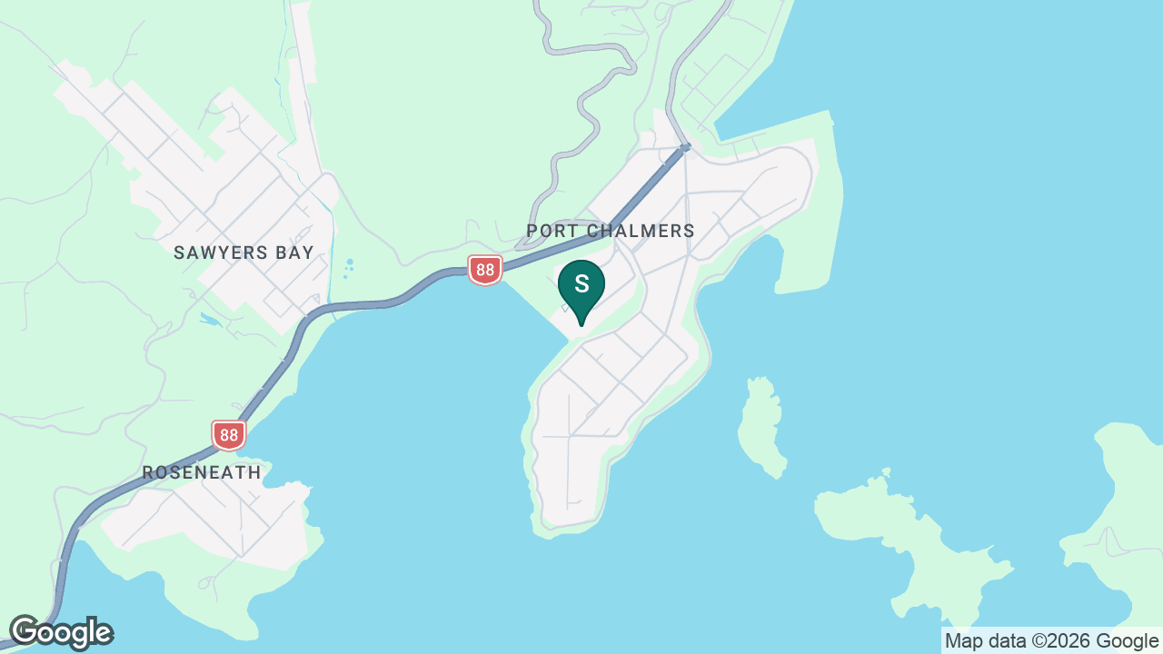 Port Chalmers School static school zone map