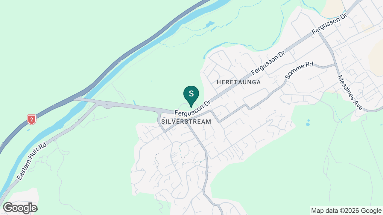St Patrick's College (Silverstream) static school zone map