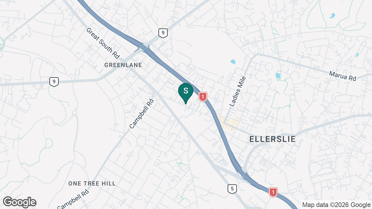 St Mary's School (Ellerslie) static school zone map