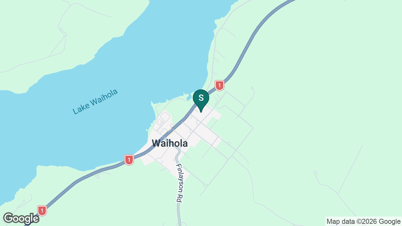 Waihola District School static school zone map