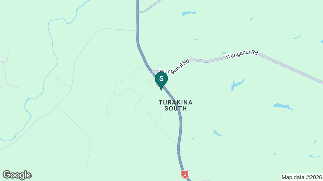 Turakina School static school zone map
