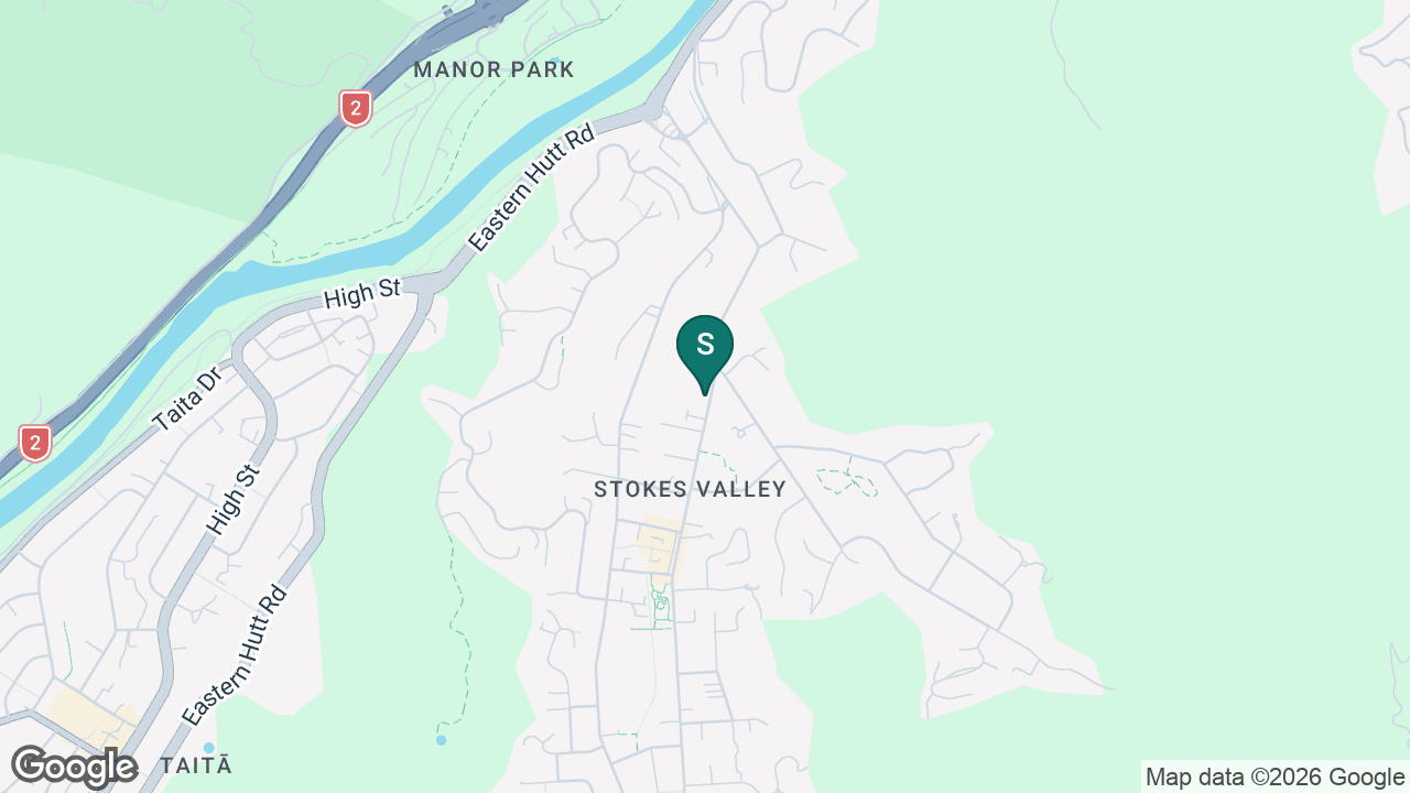 Tui Glen School static school zone map