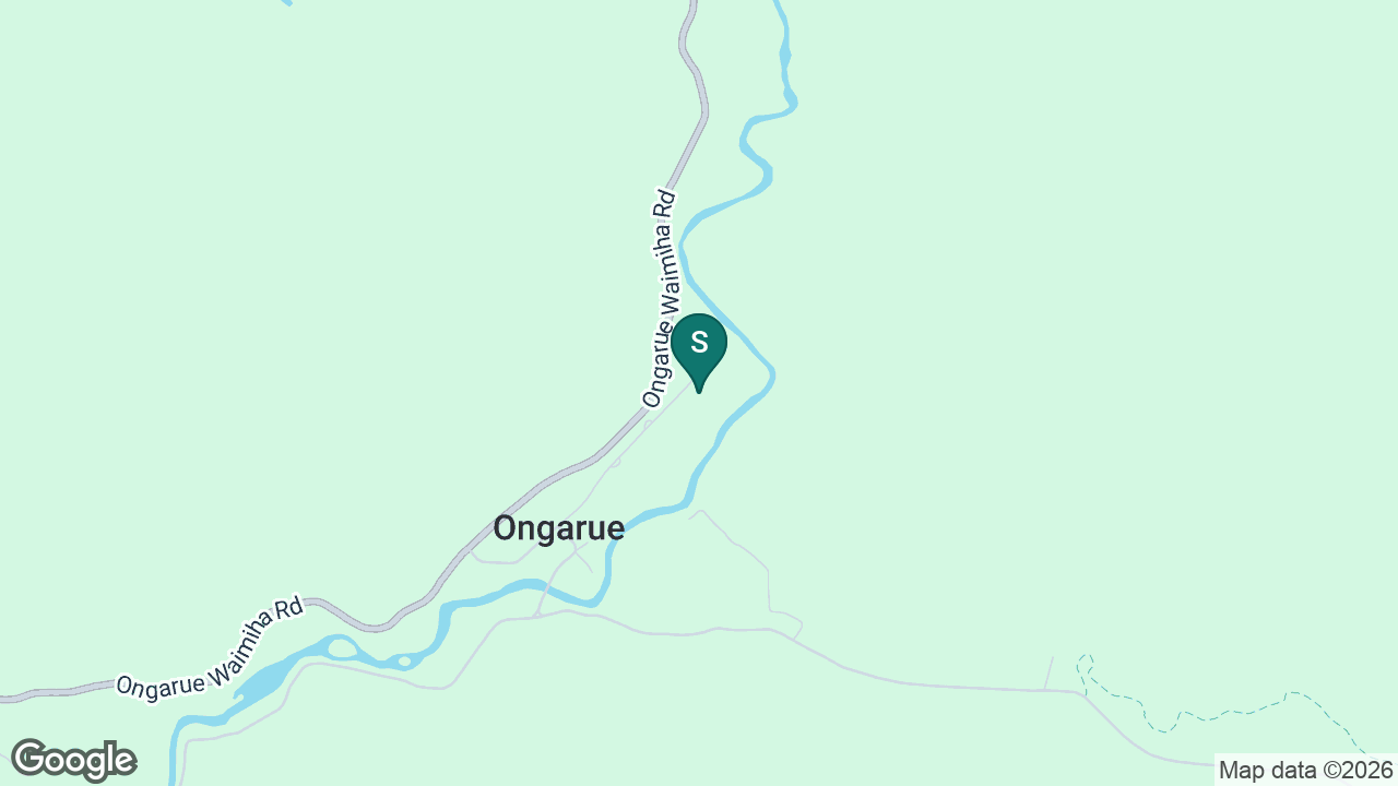 Ongarue School static school zone map