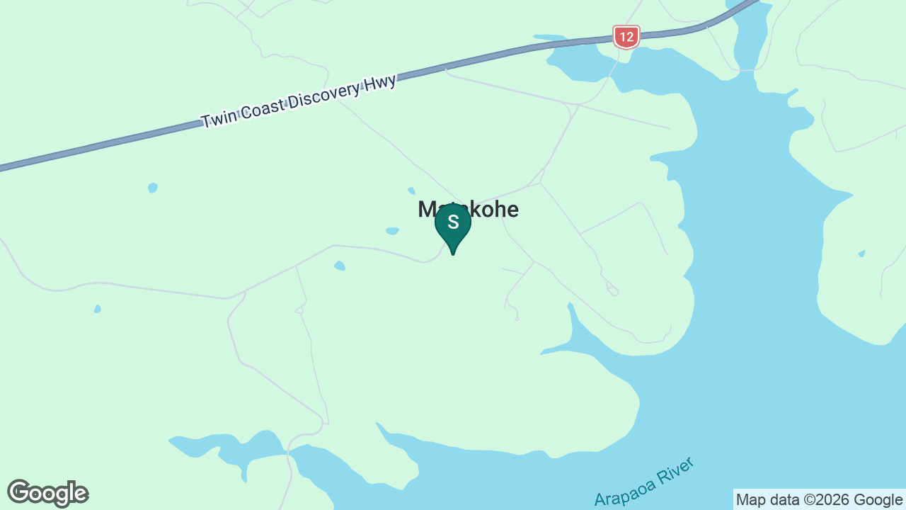Matakohe School static school zone map