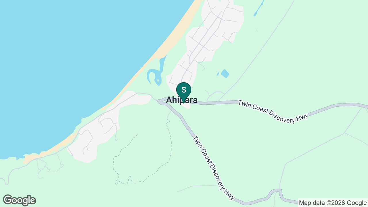 Ahipara School static school zone map