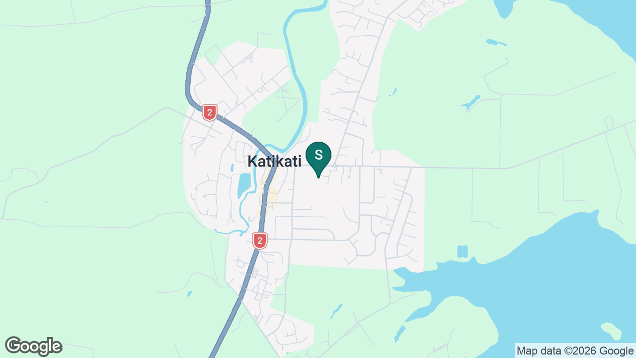 Katikati College static school zone map