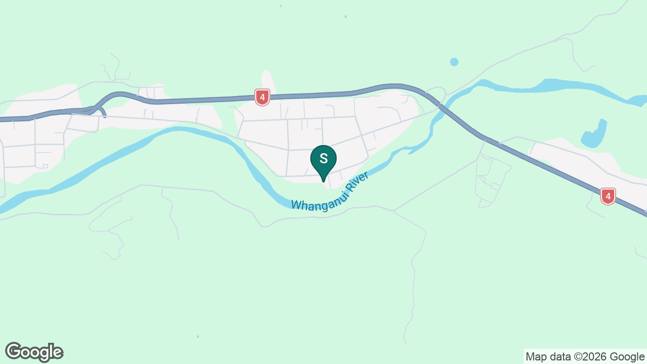 Te Kura Kaupapa Maori o Taumarunui static school zone map