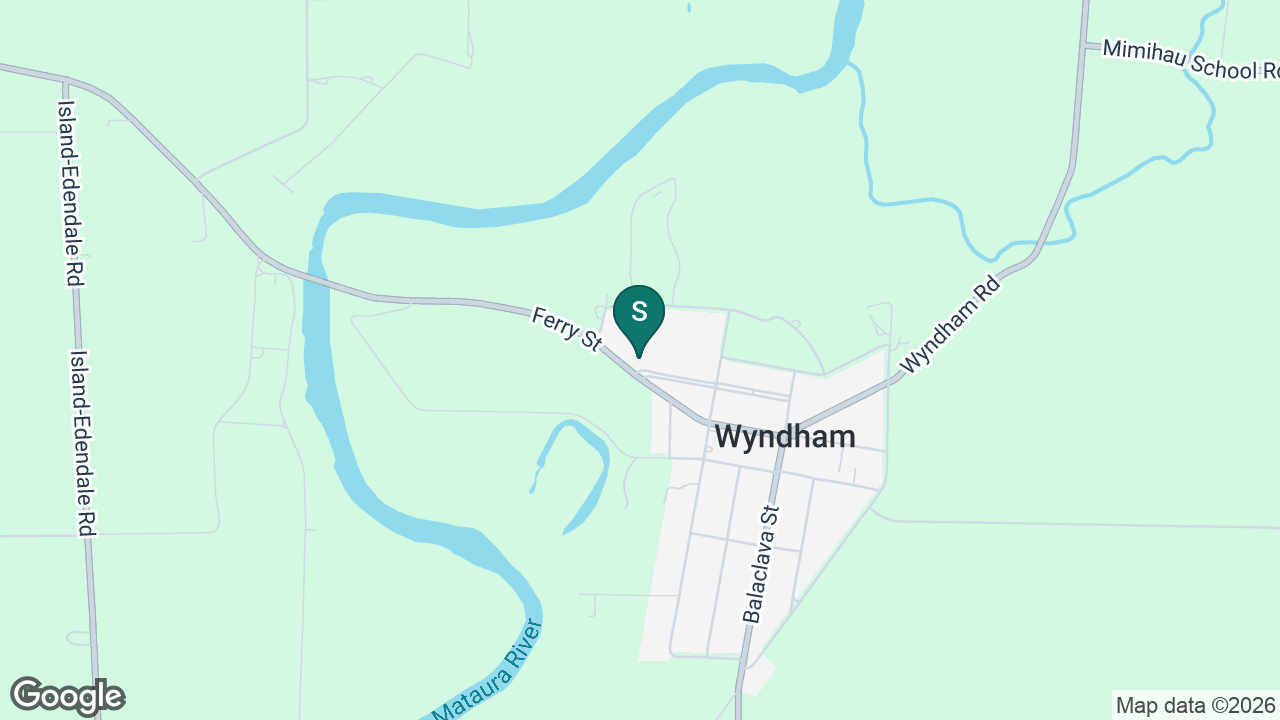 Wyndham School static school zone map