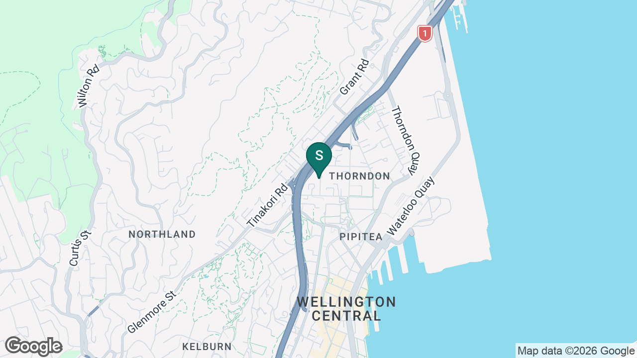 St Mary's College (Wellington) static school zone map