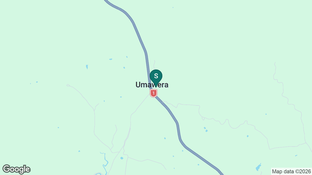 Umawera School static school zone map