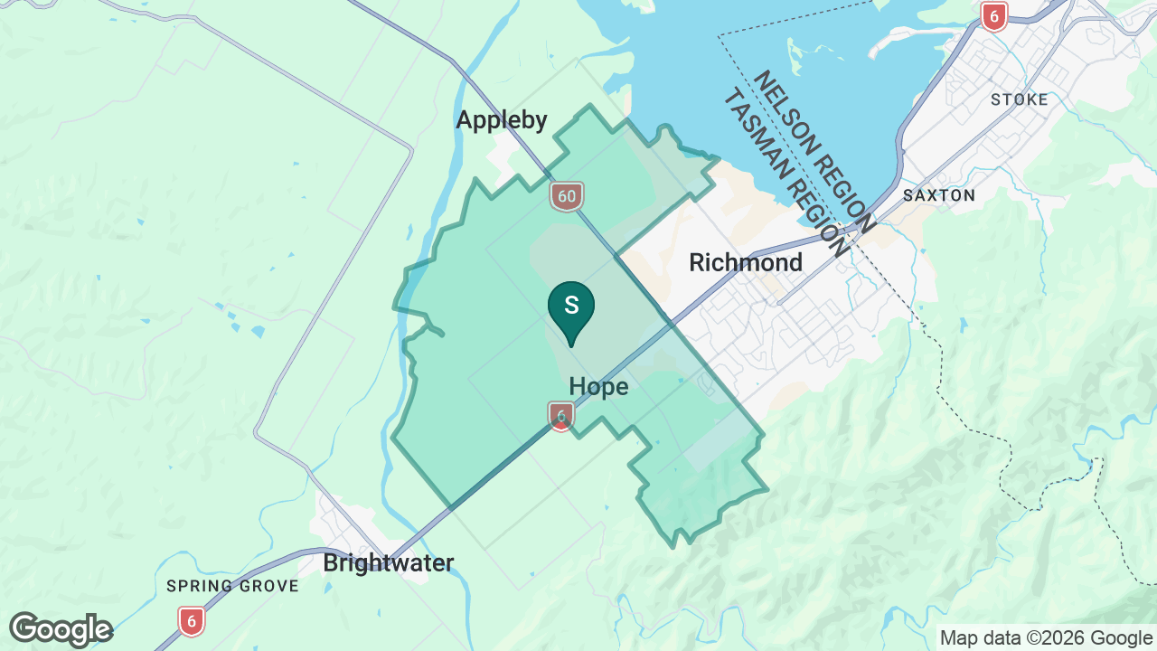 Ranzau School static school zone map