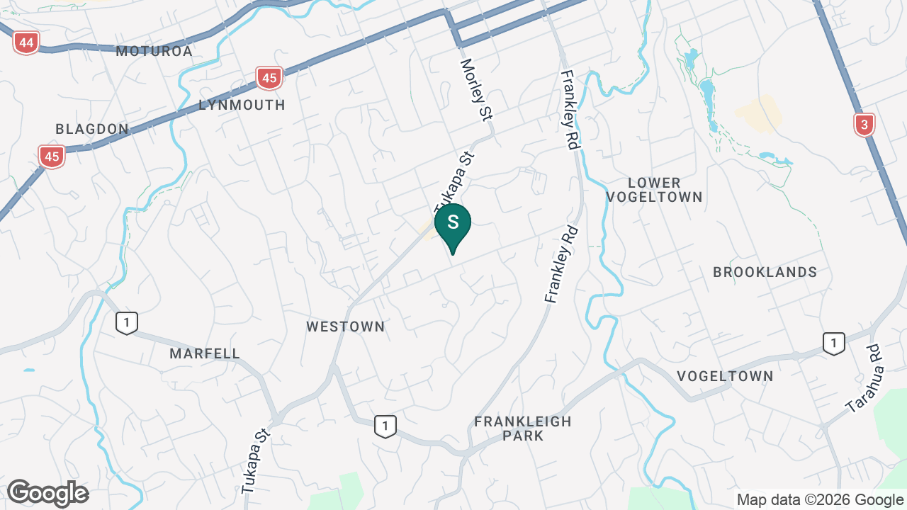 Westown School static school zone map