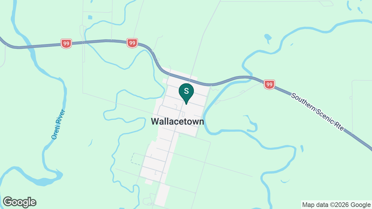 Wallacetown School static school zone map