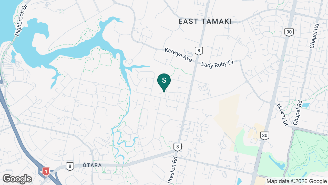 Mayfield School (Auckland) static school zone map
