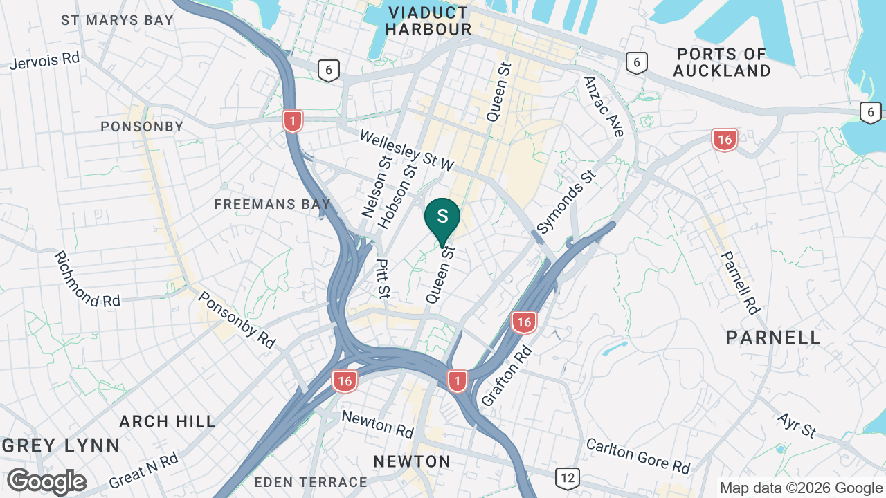 UP International College New Zealand static school zone map