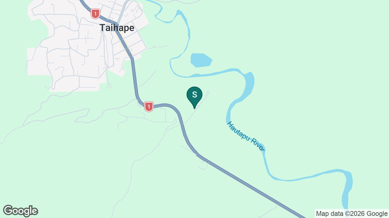 St Joseph's School (Taihape) static school zone map
