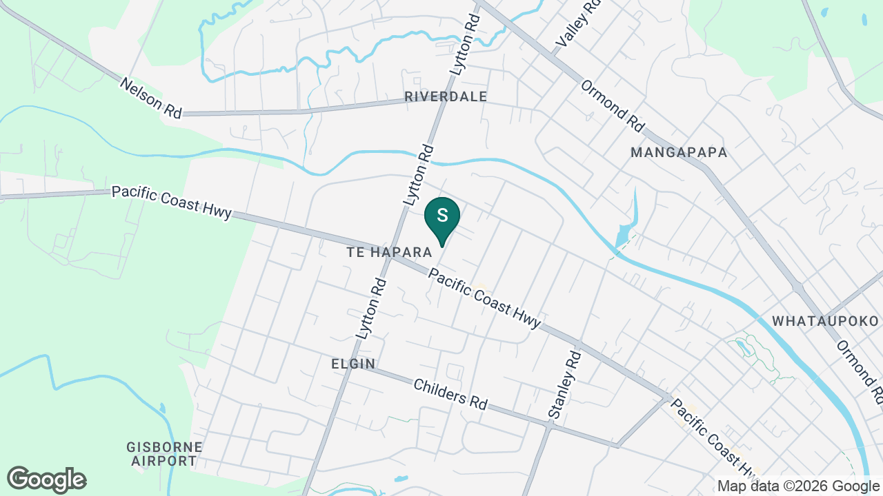 Te Hapara School static school zone map