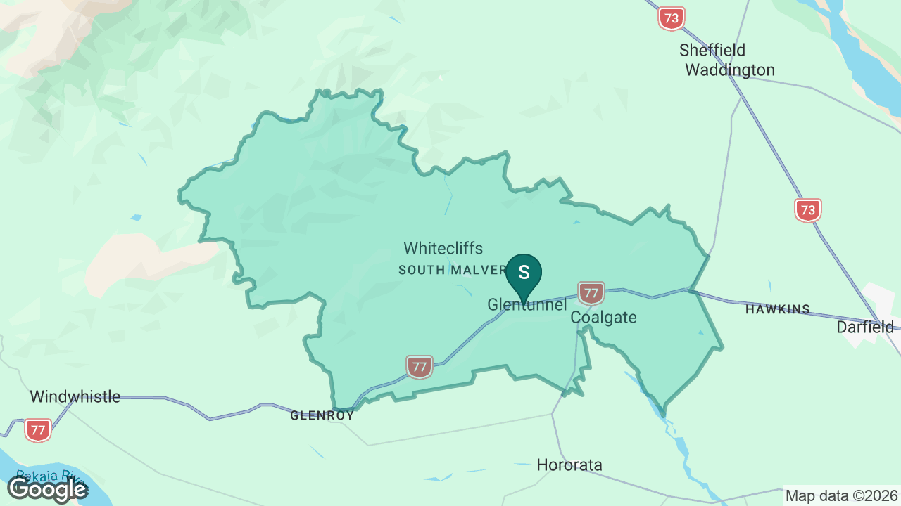 Glentunnel School static school zone map