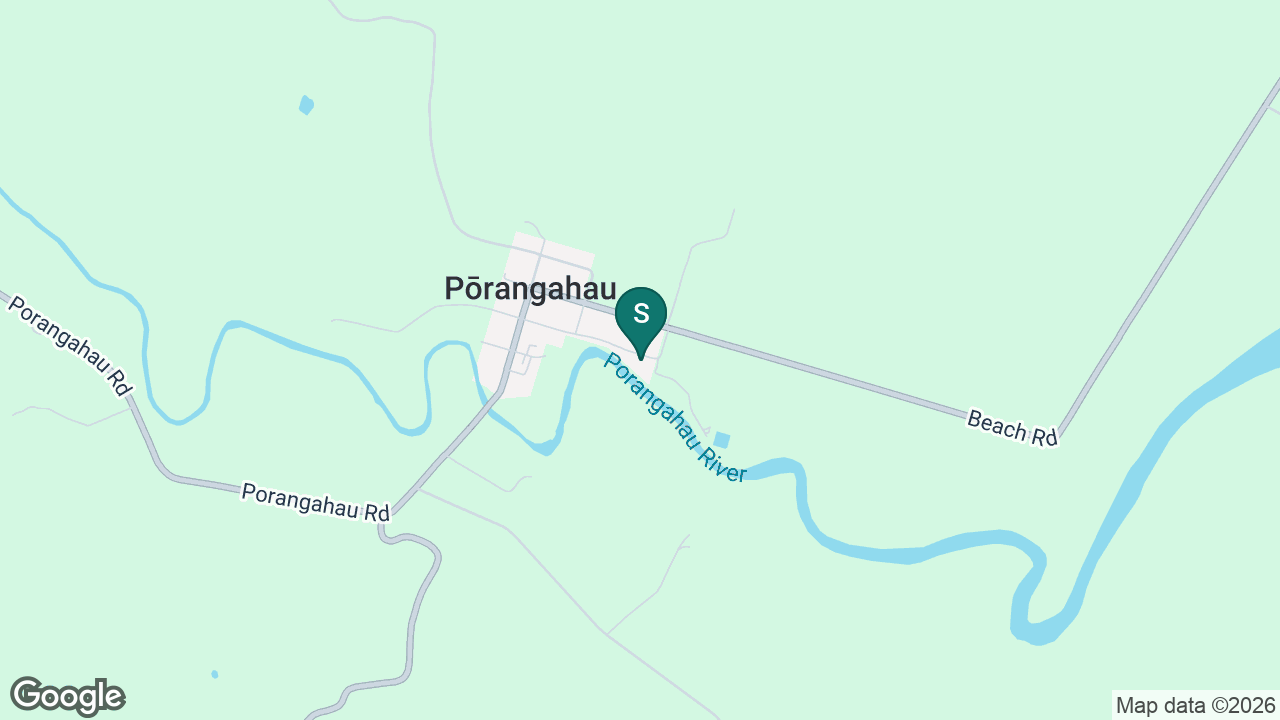 Porangahau School static school zone map