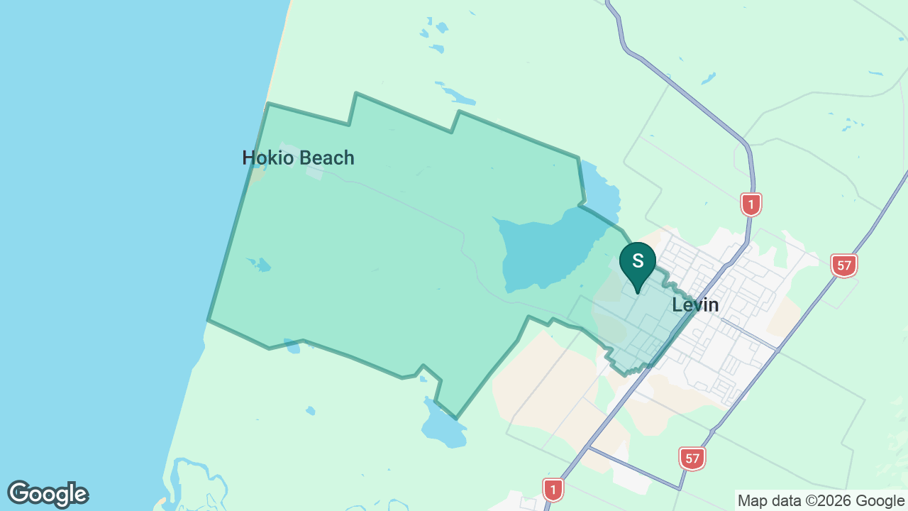 Levin School static school zone map