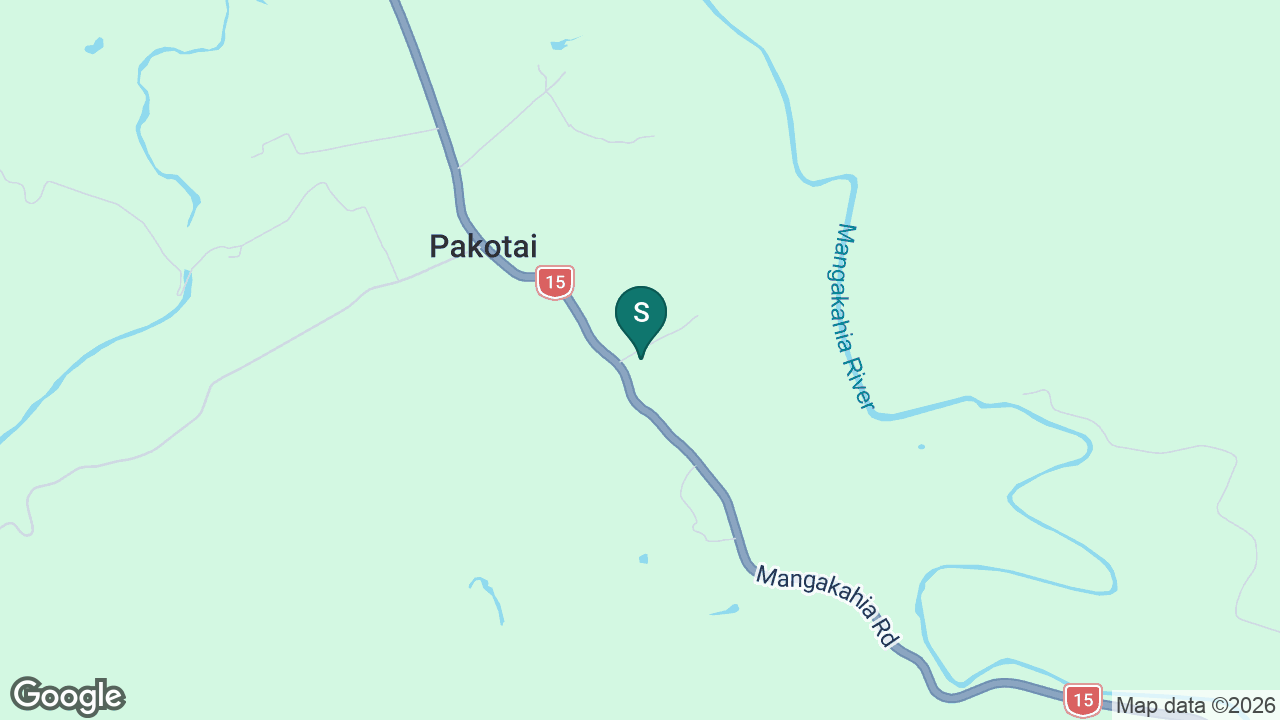 Pakotai School static school zone map