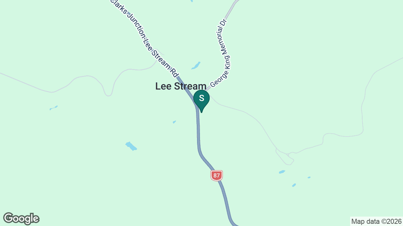 Lee Stream School static school zone map