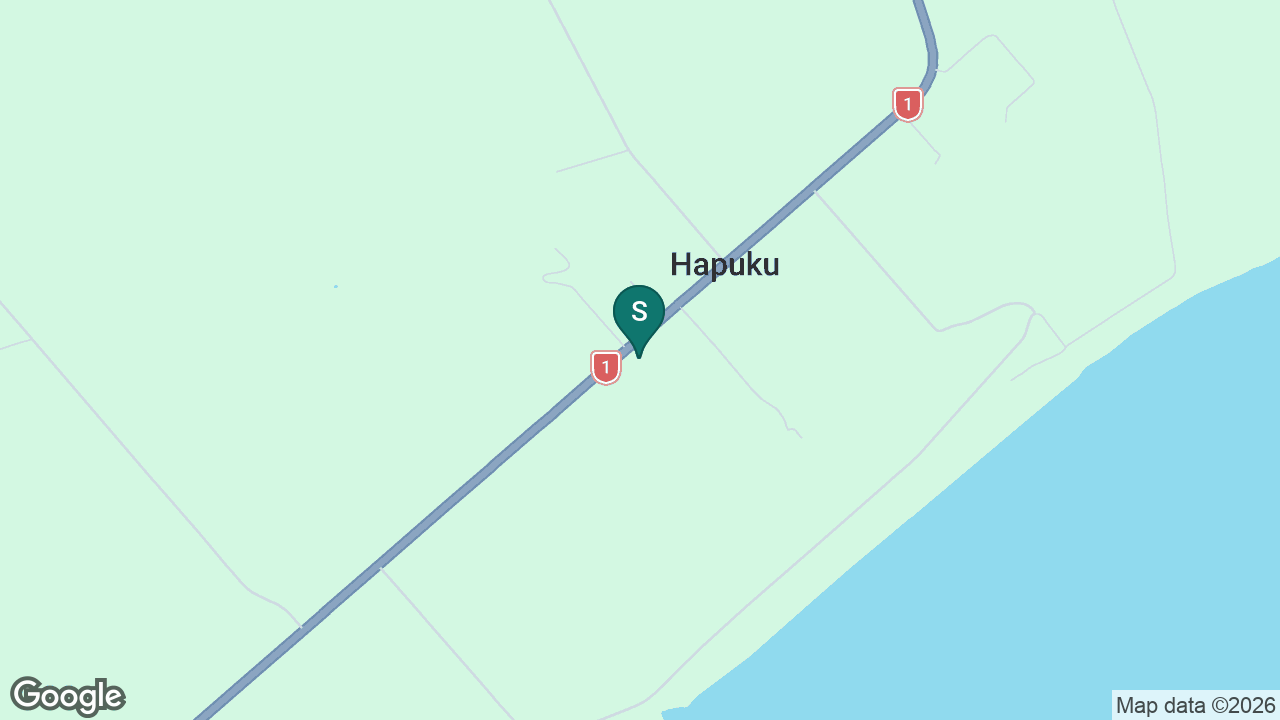 Hāpuku School static school zone map
