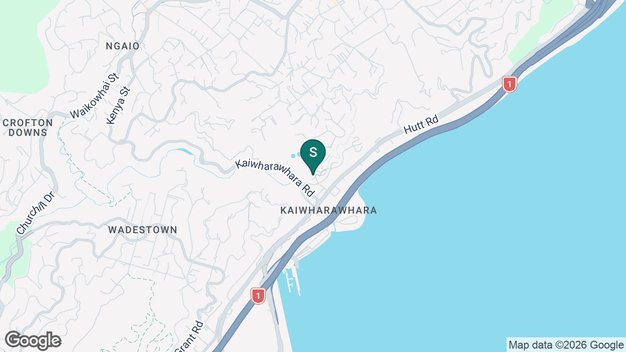 Te Ara static school zone map