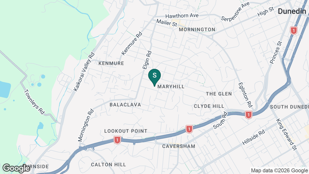 St Francis Xavier School (Mornington) static school zone map